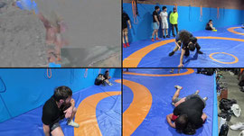 WRESTLING PRACTICE