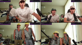 WE BACK🔥NEW ROOMATE?🔥BUILDING A STREAMING ROOM🔥