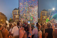 Muziekfeest opt plein zwolle