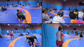 WRESTLING PRACTICE