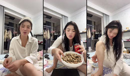 五年前骑三轮车卖水果的小妹🥭