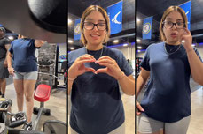 Getting clapped at the gym