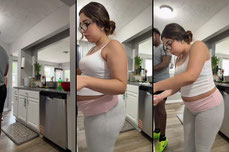 Getting clapped in the kitchen