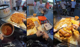 张记酱香饼（咸阳师范夜市）