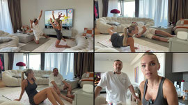 PILATES SESSION MIT PAPA🤣 | !snap !nica |