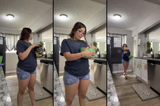 Getting clapped in the kitchen