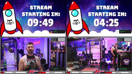 BACK | !THRONE | Follow = 5 Push-ups | Sub = 2 Pull-ups! | !MERCH  | @rocketfit
