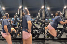 Getting clapped at the gym