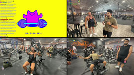 $2 / 200 bit TTS - SWEATY MEN AT THE GYM (GONE SEXUAL) DAY 6 w/ @nmplol @myth @knut | !podcast !guide !gamersupps