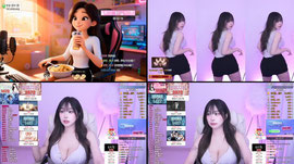 비오는데 촉촉하게 같이 놀자♥ 개혜자 100개 랜시 2872 한방방셀♥
