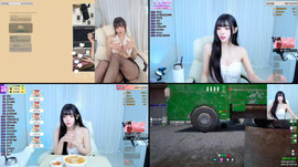 미드충 컴온❤️ 닭칼국수 나랑 점심먹쟝 140개 창셀!! [해피월드:똥장]