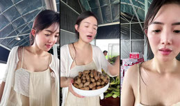 五年前骑三轮车卖水果的小妹
