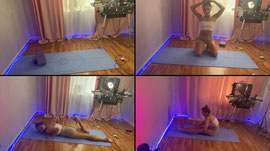 Pilates and stretching