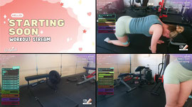 workout time! yes im pregnant