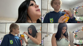 FAZENDO TAKISS COM A MANU