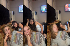 Lay in bed with us (: