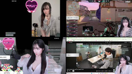 🤍이번주 마지막 여캠모드🖤ㅣ오빠들 와이셔트 내가 입엇어..💕