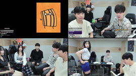 쫀득) 9시 명아츄 기립근 그리기 대회ㅋㅋㅋㅋㅋ w.와나나 박은혁 소무