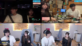 JUP 춘의 가요제 덕이형x단별짱 vs 유엘섬x꿀지원 가랏 단별몬 (심사.천상츄)