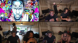 100 away from 10k STILL IN ATL JG POP POP OUT in da crib late night vibe+REACTIONS