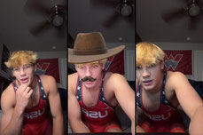 College guy singlet