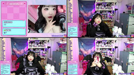 신입여캠 밤수 쿠로미 코스프레 헤헤