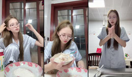 给狗狗做饭啦