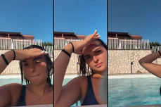 sto in piscina