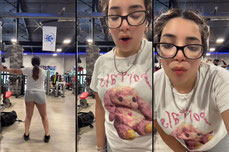 Getting clapped at the gym