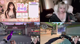 간식먹으먼서 구경