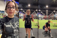 Getting clapped at the gym