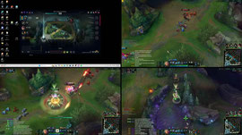gaming league of legends mic on