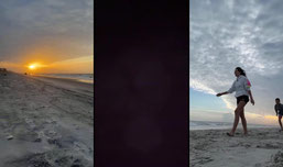 Morning beach stream part 2