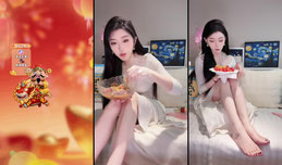 泪水打湿了猪脚饭  边播边漏电