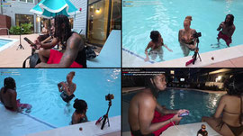 POOL STREAM THEN MELT X BEANZ ⛈️ TIME TO CATCH UP WHAT HAS HAPPENED ⛈️ !socials !youtube !sub