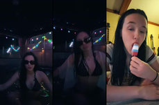 swimming (fake body)