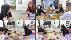 [JUP] 춘의가요제2 오빠들 선물준비!! 하솜,샛별,동산