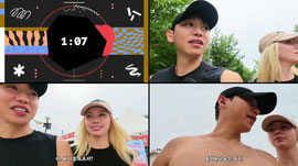 유럽 여자친구를 한강수영장에 데려 갔더니