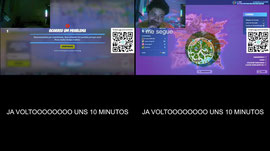 jogando um fortnite