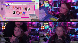Goofin around before DBD with @elfyou <3