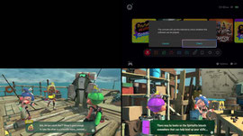 Splatoon Raiders waiting room