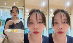 야외망송 차안 비오는 날