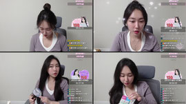 *신입여캠 올리브- 불타는 금요일 라면먹으러 올래? 불닭 강제로 먹임