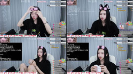 헤븐3기 ) 자다깨서 쌩얼로 1시간방송