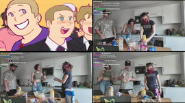 BLIND DEAF MUTE COOKING WITH @lexiemariex AND @melinks_