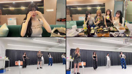 더케이용병데이 춤연습 다미x쑤x송화x두식