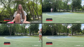 Basketball with Claudia