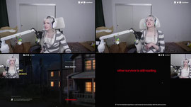 PLAYING SCARY GAME WITH FRIEND ?