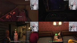 PLAYING SCARY GAME WITH FRIEND ?