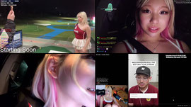 First time learning tennis as an asian girl then I challenge 2 friends| Loser gets punishment | !height !socials !gooner !tip